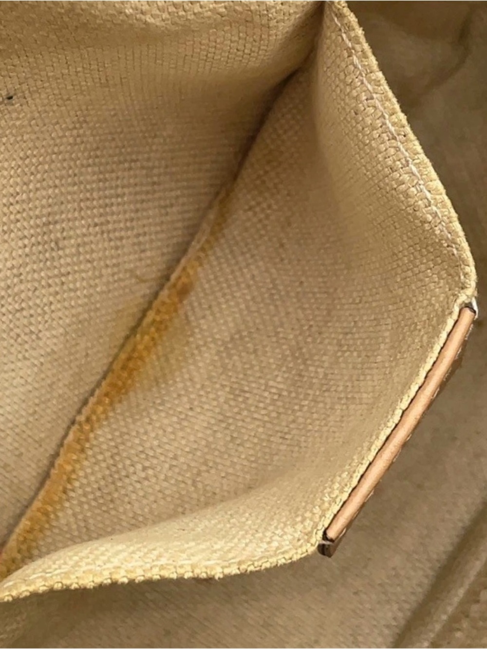 Auth GUCCI Sawhorse Small Disco Bag Pebbled Leather Beige 308364 W/Box/Dust-bag - Picture 10 of 11